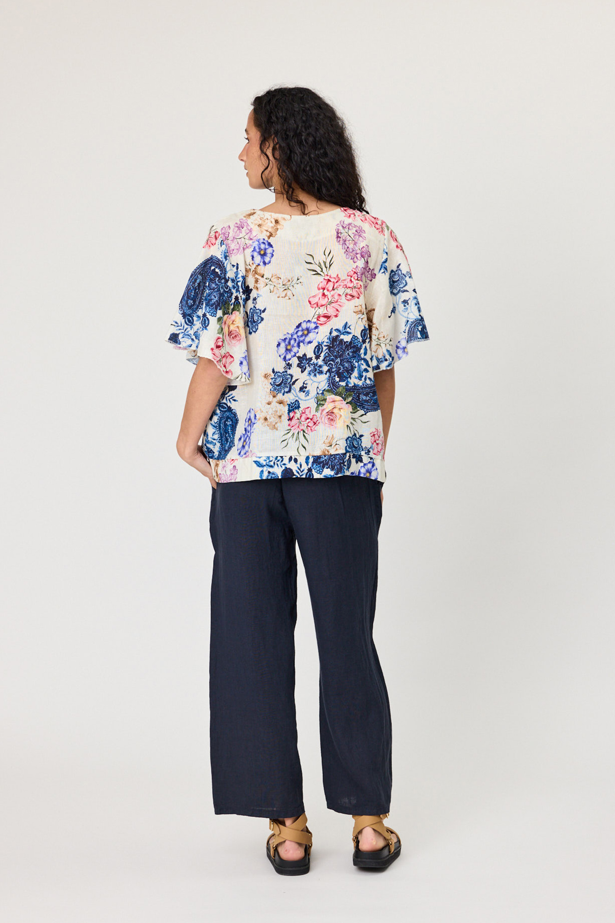 Linen Top - OS7065B-11